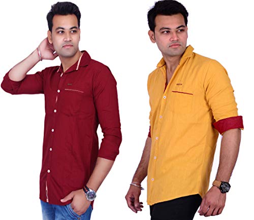 Image of La Milano Premium Plain Shirt for Men