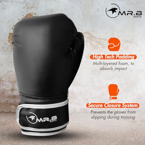 Image of Strong and Heavy Duty SRF Punching Bag Unfilled with Heavy Chain and Boxing Gloves for Muay Thai MMA Sparring Punching Training and Boxing (36 INCH)