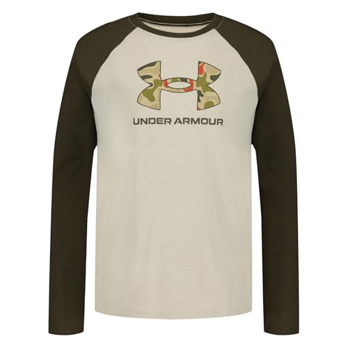 Image of Under Armour Boys' Long Sleeve Graphic T-Shirt, Lightweight & Breathable, Outdoor Collection