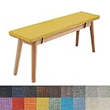 ✅【Cojines de banco antideslizantes】 El cojín de la silla cuadrada está equipado con una cuerda de amarre, y el cojín largo está equipado con dos hebillas elásticas, que se pueden fijar fácilmente en la silla. Hay goma antideslizante en la parte posterior, por lo que no tiene que preocuparse de que el cojín del asiento se deslice cuando se sienta. Disfruta de la suavidad y comodidad de este fiable cojín de asiento