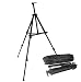 Aluminum Easel Lightweight Display Tripod Menu Poster Picture Holder Stand Folding Light Weight Easel w/ Free Carry Case