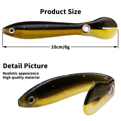 CSPone 10pcs Esche da Pesca Esche Artificiali