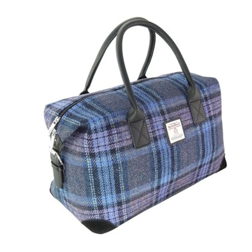 Esk Harris Tweed Travel Overnight Bag LB1006