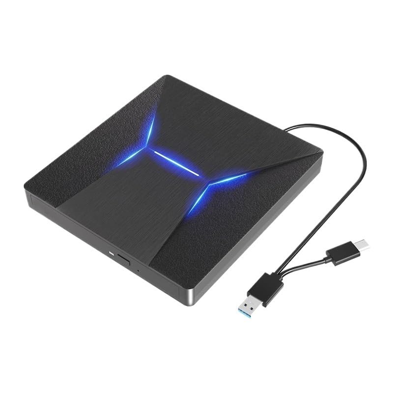 Zewnętrzny napęd Blu-Ray USB3.0 Type-C Odtwarzacz 3D Nagrywarka CD DVD