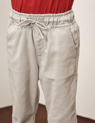 Image of Amazon Brand - Symbol Boy's Cotton Strechable Jogger | Elasticated Waistband and Cuff | Age 2-14 Years
