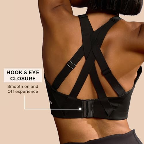 Image of KICA Luxe Limitless High-Impact Full Coverage Sports Bra with Molded Cups