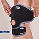 SANICO Kniebandage - Elastische Kniescheiben-Bandage mit Kompression - Orthopädische Neopren-Bandage für Stabilität, Entlastung, Blutzirkulation - Beidseitig, atmungsaktiv - 55 x 0,3 x 25 cm