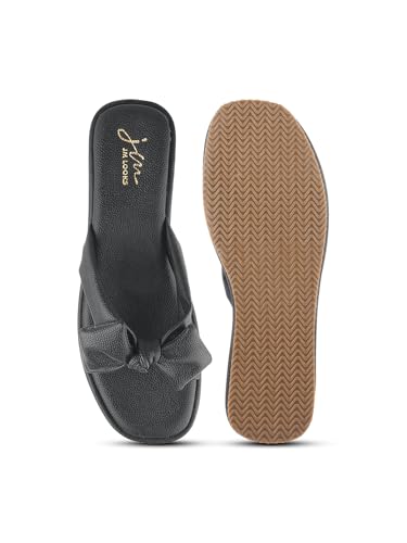 Image of JM LOOKS Women's Open Toe Platform Wedge Sandals | Fashionable with Unique Upper Detail