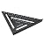 Hankyky Speed Square Layout Tool 7-Inch & 12-Inch Carpentry Squares Aluminum Alloy Triangle Ruler 90 Degrees Angle Ruler Woodworking Framing Measuring Layout Tool