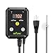 BN-LINK Reptile Thermostat Temperature Controller, Digital Heat Mat Thermostat for Seed Starting, Plant Germination, Greenhouse, Incubator, Brooder, Brewing, Reptiles Tank,40-108°F, 1000W, ETL Listed