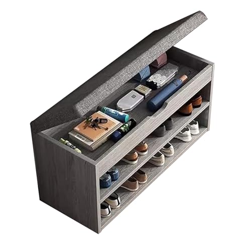 Range-chaussures compact avec assise pour libérer l'espace des couloirs encombrés - 2