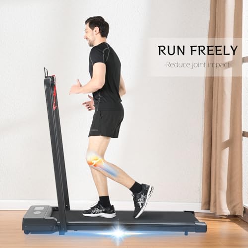 Buyer Empire Treadmill Walking Pad Foldable for Home Office Indoor Gym Electric Under Desk Jogging and Running Machine | 2.0 HP | LED Display | Magnetic Remote Control | 1-6 km/h Speed - Image 5