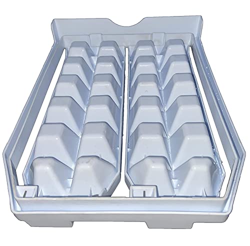 Image of Ice Tray And Cube tray Combo Compatible With Whirlpool Fridge Fridge Door Shelf