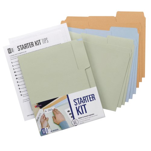 Smead Mo File Folder Starter Kit, Letter Size, Assorted Colors, 9 Per Pack (11803) #TOP1