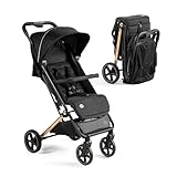 MS BabyWorld – Keo – Silla de paseo ligera hasta 22 kg | Capota extensible | Plegado tipo libro | Ultraligera y compacta | Ruedas grandes