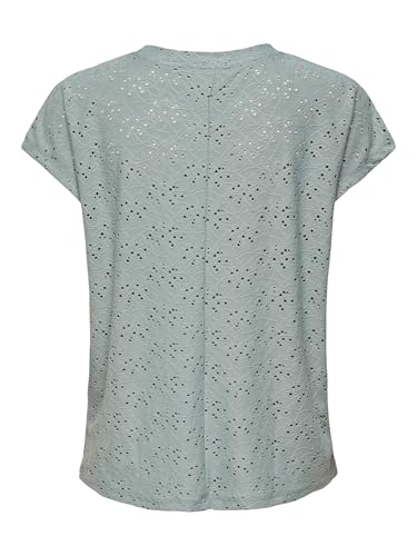 ONLY Damen Onlsmilla S/S Top JRS Noos, Abyss, Small – Ansicht 3