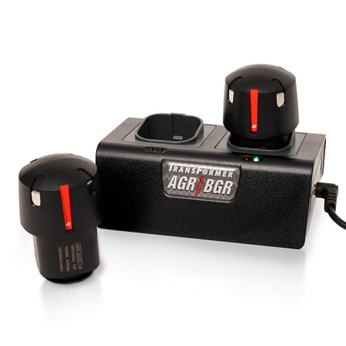 Artisan Power Double Charger and Two Replacement Batteries | Best for Andis PowerGroom AGR+ and BGR+ Series Clippers | NiMH Rechargeable Battery Pack | 2100 mAh - 27% Higher Than the OEM Batteries by Artisan Power - Image 2