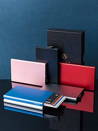 Image of VULKIT Aluminium Men RFID Blocking Wallet(champagne)