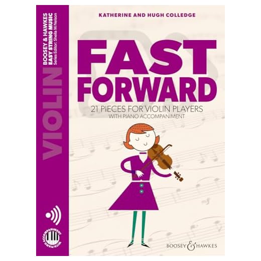 Fast Forward: 21 pieces for violin players. violin and piano. (Easy String Music)