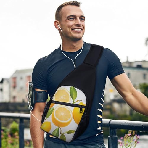 Morrales de día Fresh Lemon Sling Bag para senderismo miniatura 3