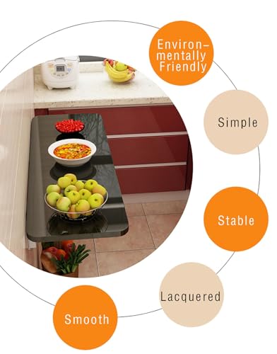 Table pliante murale pour optimiser les petits appartements