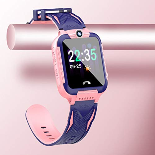 Relógio inteligente infantil ibasenice com tela sensível ao toque para chamadas e jogos, gravador, a
