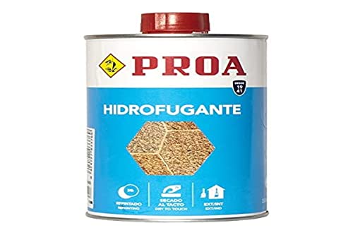 Hidrofugante Proa para piedra. Repelente de agua impermeabilizante. Transparente. 1 L