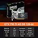 SAPLOS GTX 750 Ti Grafikkarte 4GB 128-bit, HDMI, VGA, DVI, Low Profile Grafikkarten PC, Computer GPU, Low Power, PCI Express x16, DirectX 12
