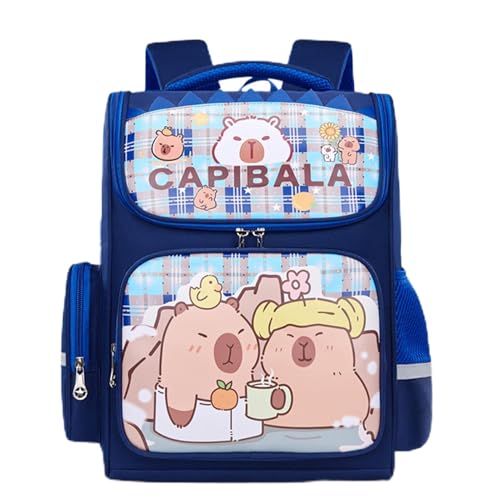 Sac à dos Capybara imperméable à grande capacité pour l'école
