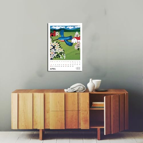 Image of Tallenge - 2026 Desk Calendar - Maud Lewis - Canadian Folk Artworks - 6 x 9 Inches for Home & Office (Paper, Desk Calendar)