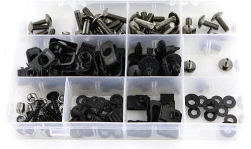 Kit visserie carénage YZF-R1 2007-2008 complet avec clips FI et rondelles