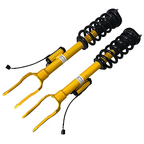 LUFT MEISTAR 2 PCS Front Struts Shock Absorber w/Magnetic Assy with spring Compatible with Jeep Grand Cherokee SRT Sport 2012-2015,#68139497AC,68139496AC,68139497AD,68384344AA