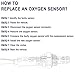 HiSport 250-241059 Heated O2 Oxygen Sensor Compatible with Ford C-Max 2013-2018 Escape 2013-2016 Figo 2018-2021 Fusion 2013-2020 Police Responder Hybrid SSV Plug-In Hybrid Transit Connect, Lincoln MKZ