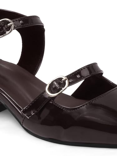 Image of TRYME Trendy Solid Stylish Heel Sandals For Women And Girls