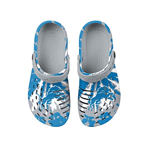 Image of FOCO Mens NFL Team Logo Tie-dye Garden Water Sandals Shoes Slipper Clogs with Strap