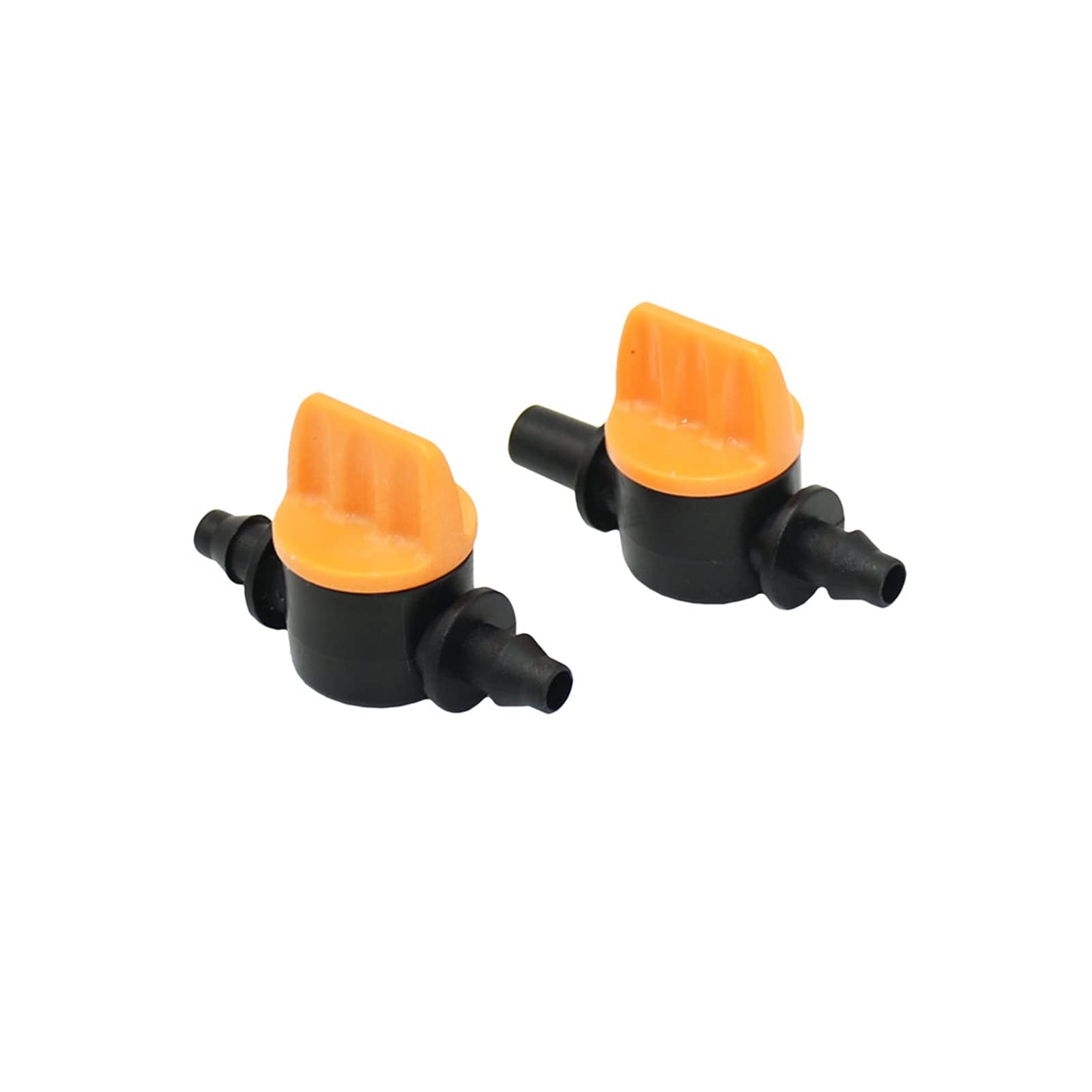 Adattatore Connettore Tubo Flessibile 100 4Mm Valvola Tubo Flessibile 4/7 Tubo Dell'Acqua Rubinetto da Giardino 6Mm a 1I4 Barb Valvola Dell'Acqua Raccordi per Irrigazia Goccia/4 Mm