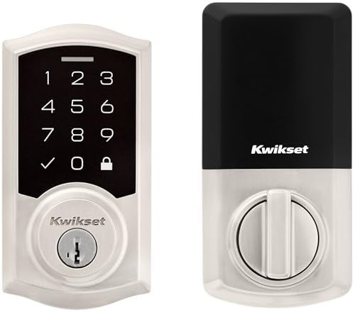 Verrou tactile SmartCode Kwikset 9270TRL anti-feu et Smartkey - 5