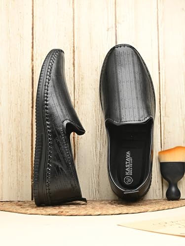 Image of Kastava KS-130 Casual Synthetic Slip-On Ethnic Juties for Men