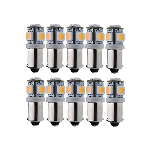 角マーカー　フジLED 24v 電球色　ba9s LED 70個セット 角マーカー用 24V BA9S G14 6W球 LED 10個セット 5050smd 5連 白