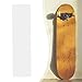 JISADER Skateboard Grip Tape Clear Protector Versatile Longboard Grip Tape Griptape for Pedal, Steps, 115x26 cm