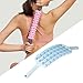 Colaxi Massage Roller Sticks Body Muscle Relaxation Lightweight Handheld Massage Tool for Outdoor Indoor Training Back, Blue