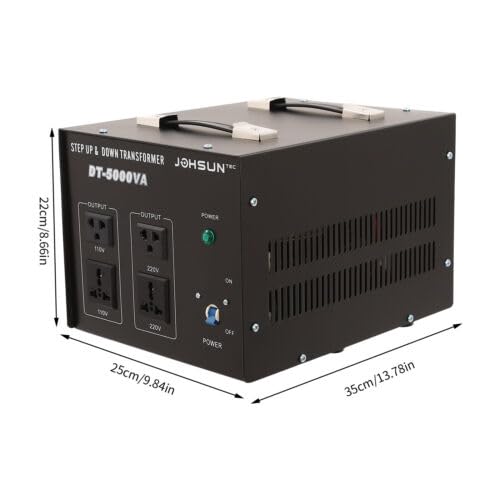 Transformador de tensión 5000 W 220 V 110 V convertidor Step Up & Down Converter,