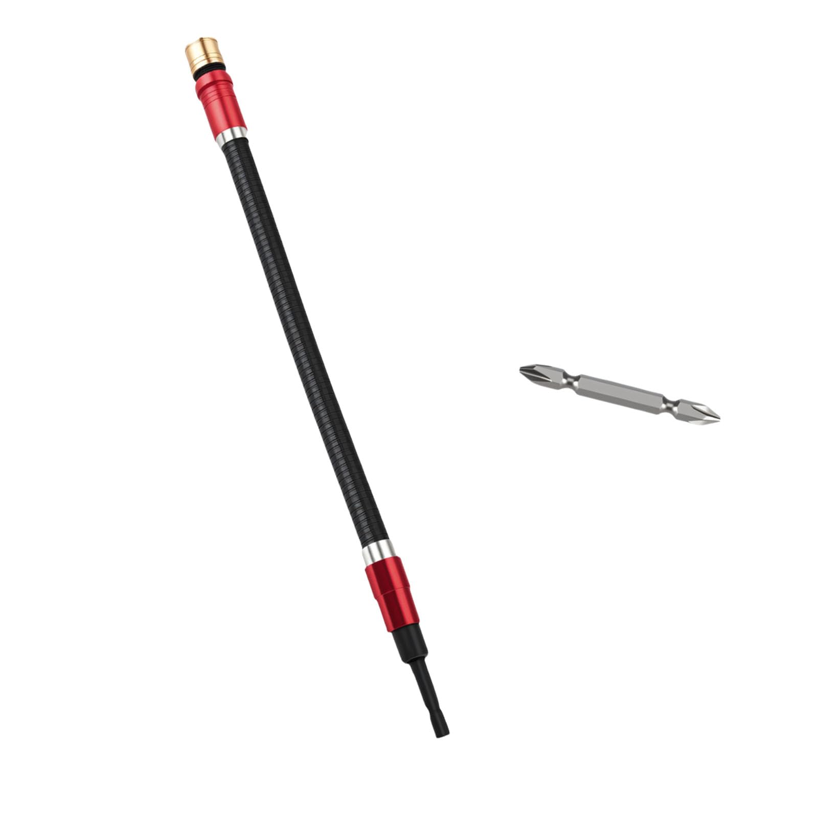 Apglsxy Strong Metal Drill Extension With 65Mm Two Sided Bits For Professional Use Secure Grip Screwdriver Bit