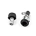 Aexit 5 Pcs Distribution electrical 6mm x 30mm Fuse Tube Holder Black AC 125V 15A AC 250V 10A