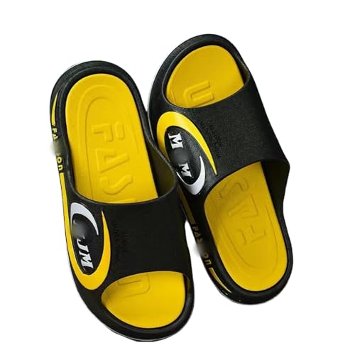SUUNNY Pantofole Uomo estive Pantofole da Uomo di Grandi Dimensioni Interno Pannelli da Bagno Addensati Non Slittatori per La Casa Massaggio Casa Sandali da Uomo