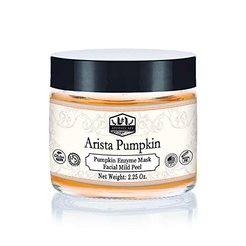 2.25 fl. Oz. Arista Pumpkin Enzyme Mask - Exfoliating facial mask for Uneven Skin tone, Fine lines and Dullness. Clarifying mask, Skin brightening face mask.