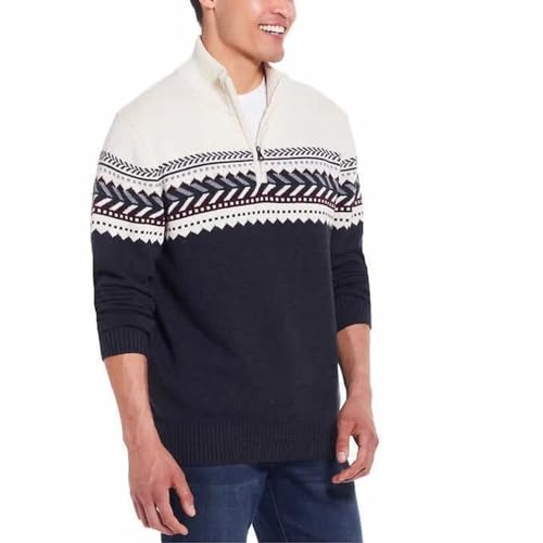 Weatherproof Vintage Men's Pullover Sweater (US, Alpha, X-Large, Regular, Regular, Gray)3