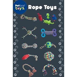 Toyz Triple Knot Rope Dog Toy Small  Cucciolini Doodles Toyz triple knot rope dog toy small   cucciolini doodles