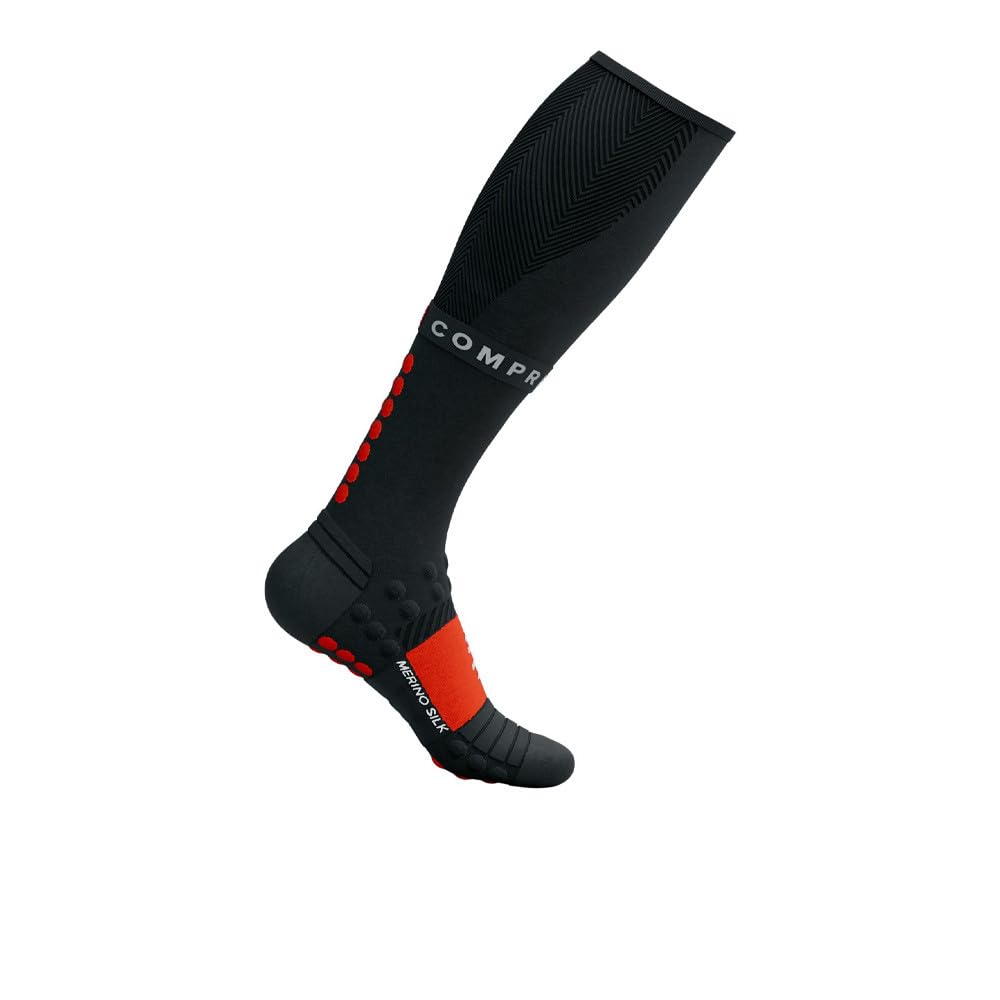 COMPRESSPORT Full Socks Winter Run Calcetines para practicar Running de Unisex adulto Unisex adulto