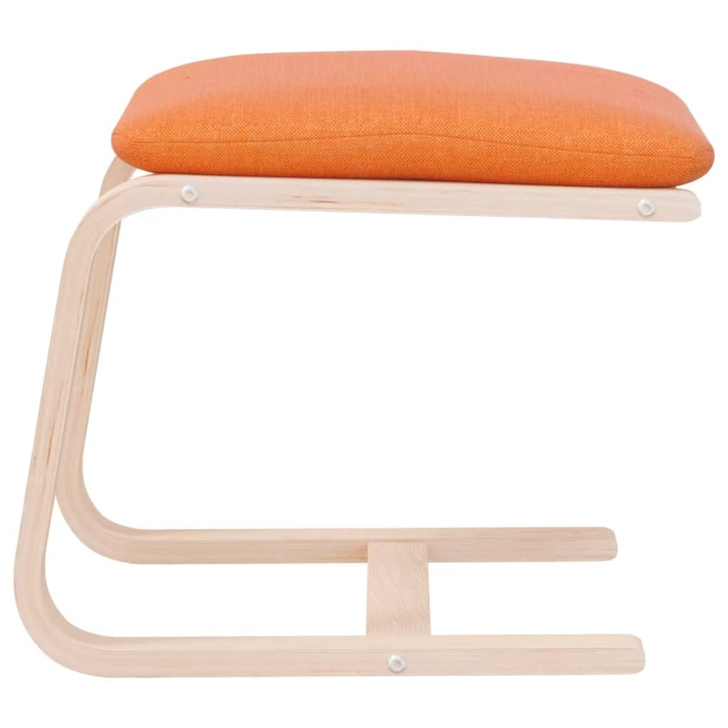 pouf poggiapiedi,pouf contenitore rotondo,Poggiapiedi Giallo Scuro 51x41x40 cm in TessutoGeeignet für Wohnzimmer, Schlafzimmer, Bad